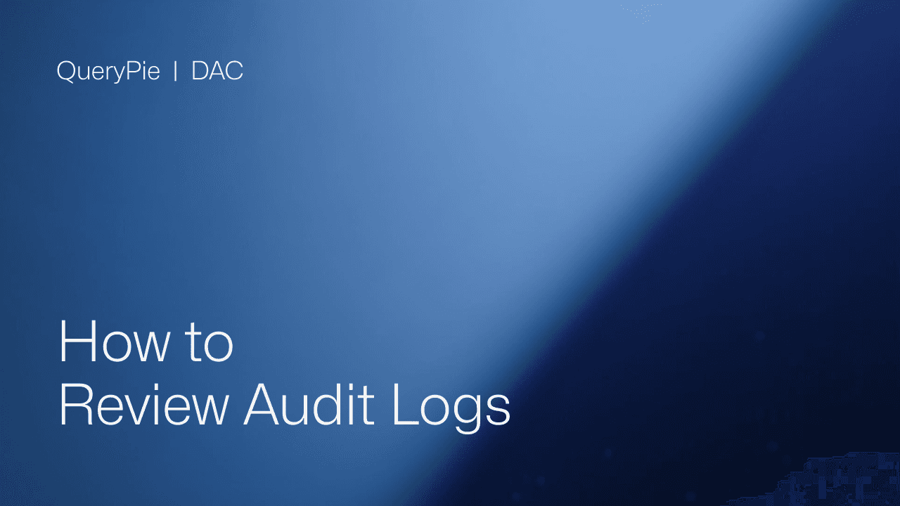 How to Review Audit Logs
