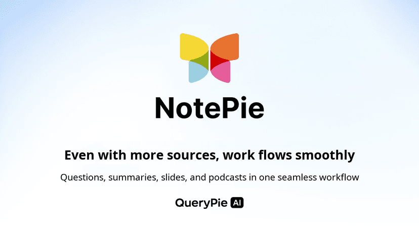 QueryPie Unveils NotePie, an AI Work Assistant Based on Documents and Web Sources