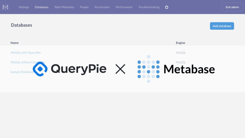 QueryPie x metabase