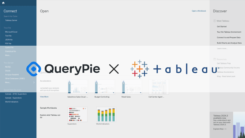 QueryPie x tableau