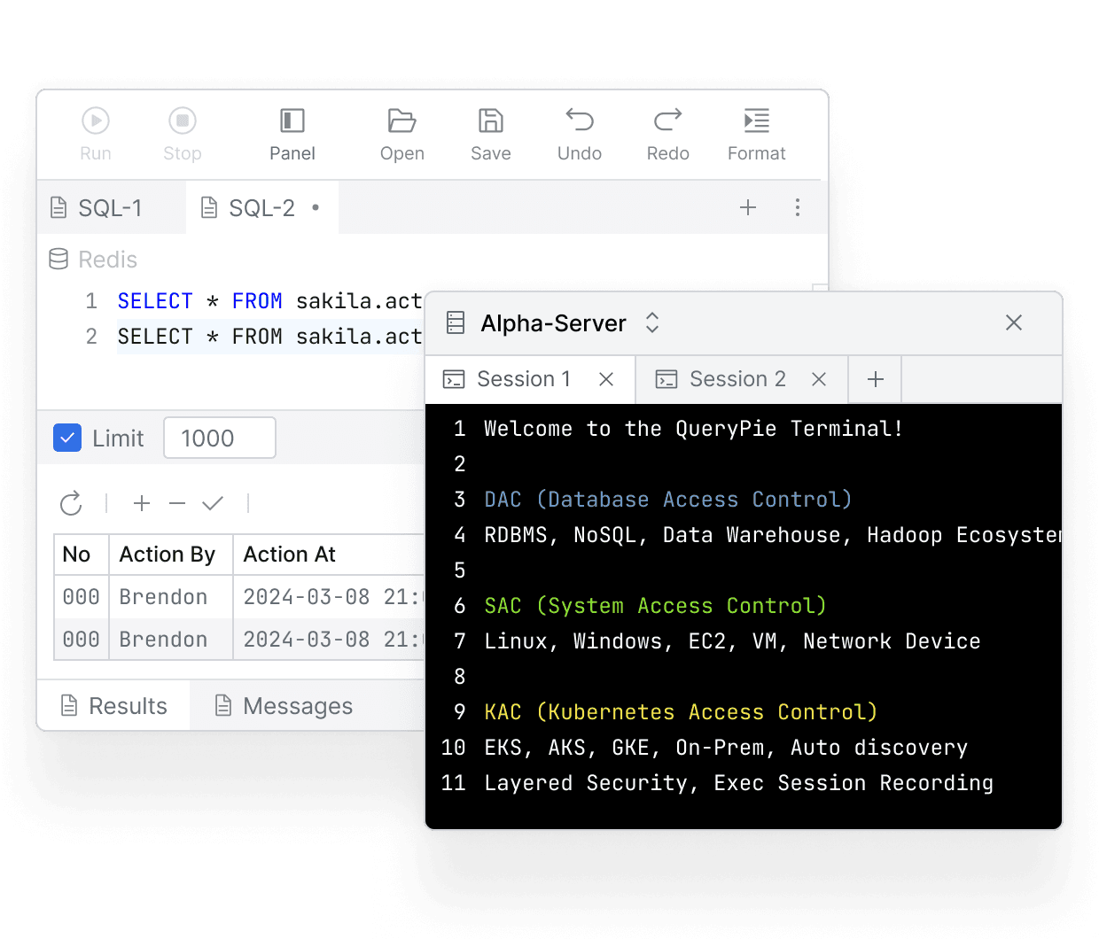 User-friendly Web SQL Editor