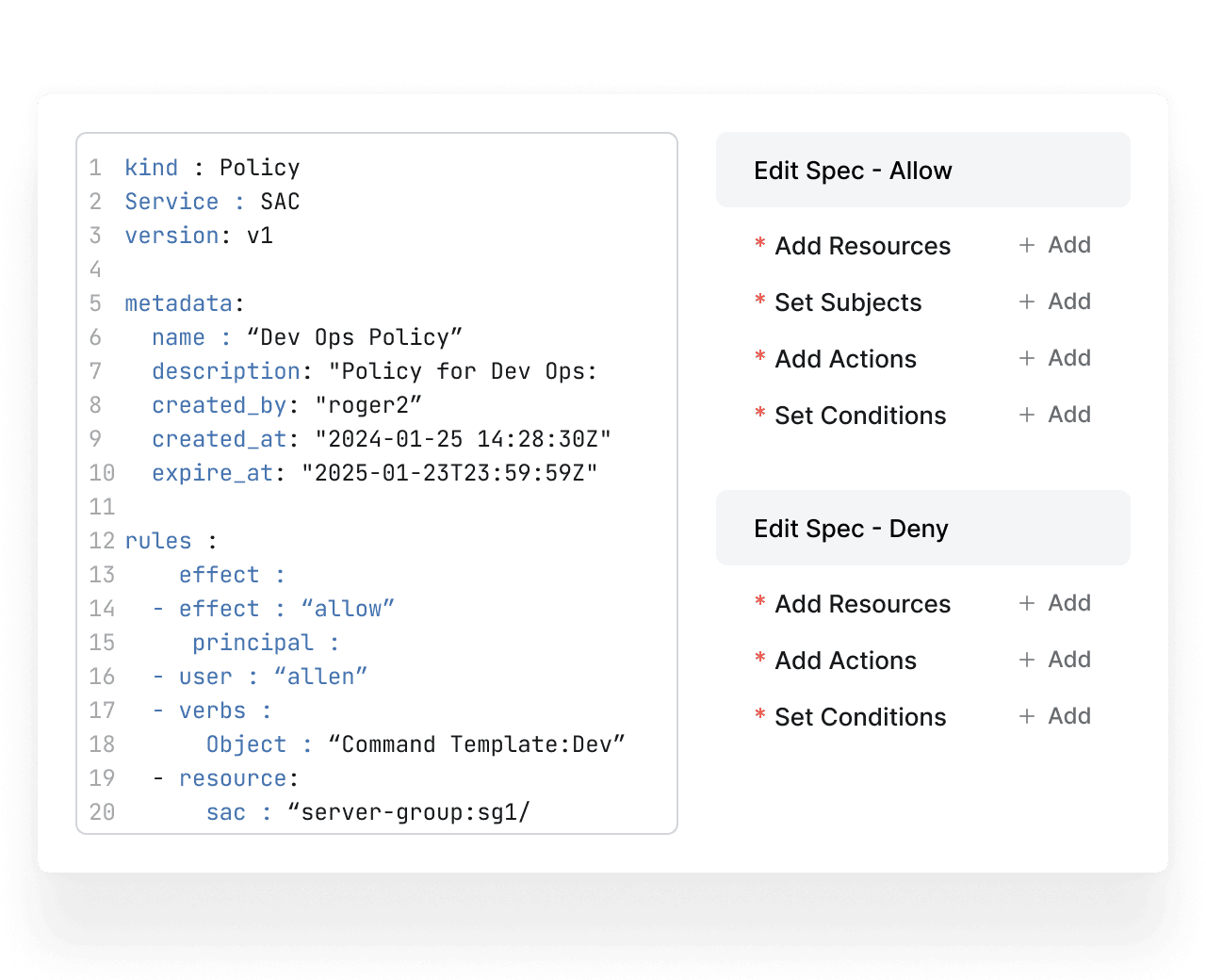 Policy as Code